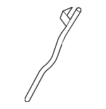 12612349 - Engine: Tube for Buick: Enclave, LaCrosse | Cadillac: CTS, SRX, STS | Chevrolet: Camaro, Traverse | GMC: Acadia | Saturn: Outlook Image