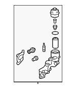12744666 - Engine: Adapter for Cadillac: CTS, SRX, STS | Chevrolet: Camaro, Caprice, Colorado | GMC: Canyon | Pontiac: G8 Image
