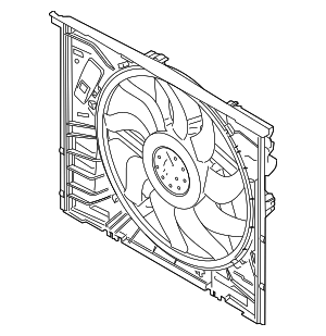 2020-2025 Toyota GR Supra 2020-2024 Toyota GR Supra - Fan & Motor 16360