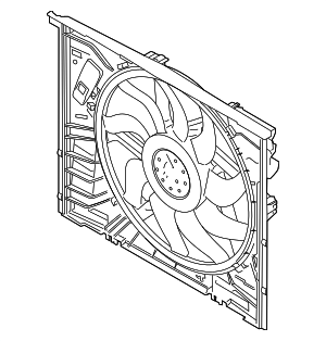 16360WAA03 - Belts &amp; Cooling: Fan &amp; Motor for Toyota: GR Supra Image