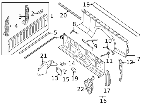 Front & Side Panels for 2009 Nissan TITAN #1