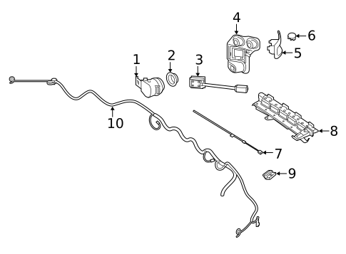 Electrical Components for 2020 Mercedes-Benz CLA 45 AMG&reg; #0