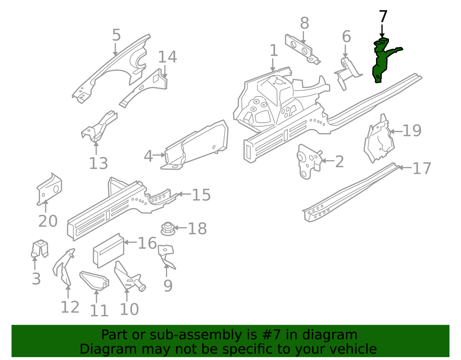 41-21-7-145-349 - High-Quality Upper Rail Front Bracket for AutoNation ...