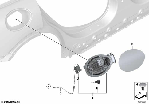 Body-Rear Body for 2020 Mini JCW ALL4 #2
