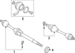 36013245 - Suspension: Axle Assembly for Volvo Image