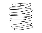 68257233AA - Suspension: Coil Spring for Ram: ProMaster 1500, ProMaster 2500, ProMaster 3500 Image