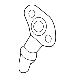 95810637320 - : Drive Motor Inverter Coolant Line for Porsche: Cayenne Image