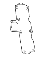 95860830001 - Electrical: Drive Motor Inverter Cover for Porsche: Cayenne, Panamera Image