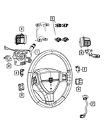 56046417AB - Electrical: Evic Switch for Mopar Image