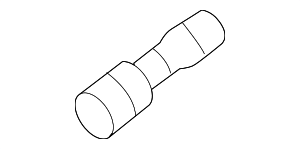 95562820400 - Electrical: Headlight Washer Hose Connector for Porsche Image