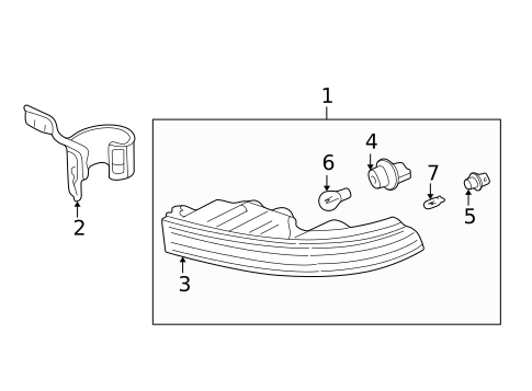 Signal Lamps for 1996 Acura Integra #0