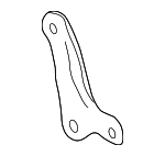 31356758528 - Suspension: Stabilizer Link Support Bracket for BMW: 525i, 525xi, 528i, 528i xDrive, 528xi, 530i, 530xi, 535i, 535i xDrive, 535xi, 545i, 550i, 645Ci, 650i, M5, M6 Image