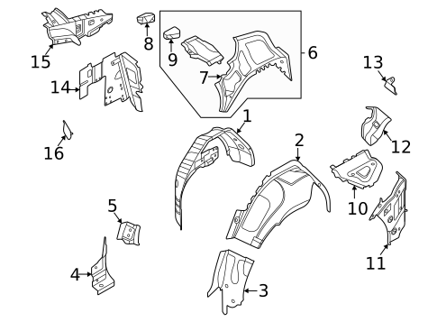 Inner Structure for 2023 Porsche Taycan #0