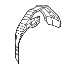 PAD810003GRV - : Inner Wheelhouse for Porsche: Taycan Image