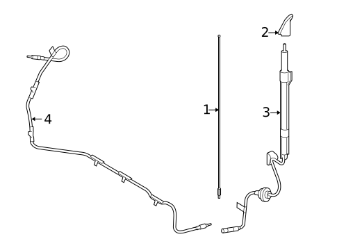 Antenna & Radio for 2008 Mercury Mariner #0