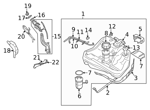 Fuel System Components for 2002 Mitsubishi Galant #0