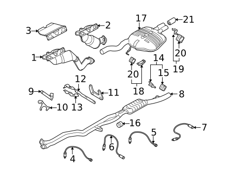 Powertrain Control for 2005 BMW 525i #0