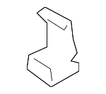 1K0867961 - Body: Instrument Panel Clip for Volkswagen: CC, Golf, Golf R, GTI, Jetta, Passat, R32, Rabbit Image