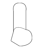 9046705164E2 - Body: Headliner Clip for Toyota: Corolla, Prius, Yaris Image