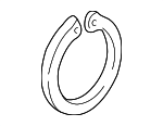 90681SG0000 - Brakes: Bearing Snap Ring for Honda: Accord, Civic, CR-V, Element, Pilot, Prelude, S2000 Image