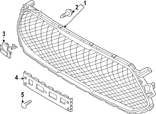 86587K0GA0 - : Tow Eye Cap for Kia Image