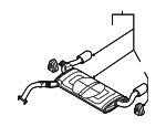 28710B0880 - : Rear Muffler for Kia Image