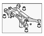 5Q0505235M - Suspension: Suspension Cross-member for Audi Image