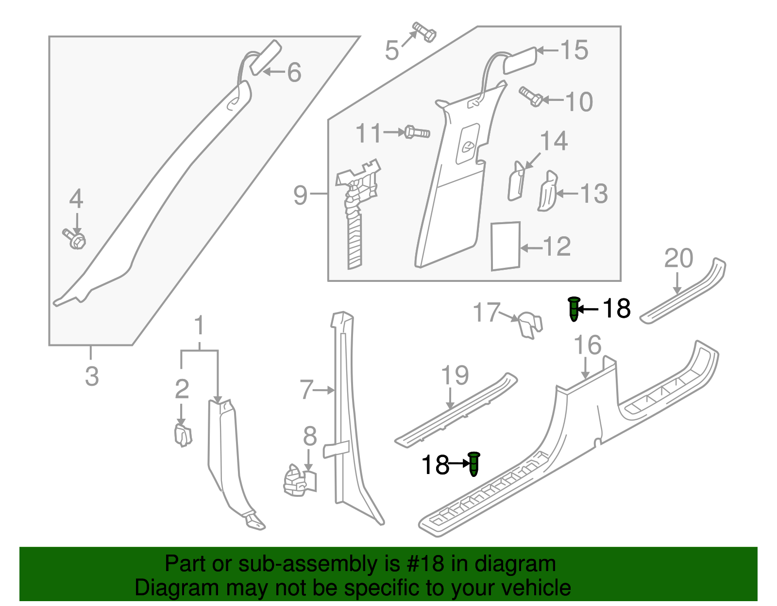Sill Plate Screw - Porsche (N-104-472-01)