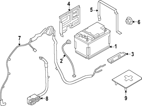 Battery for 2020 Porsche Cayenne #3