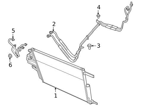 Oil Cooler for 2020 Ram 1500 #0
