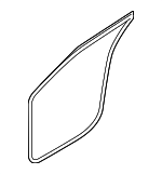 821201E001 - : Weather-Strip On Body for Hyundai: Accent Image