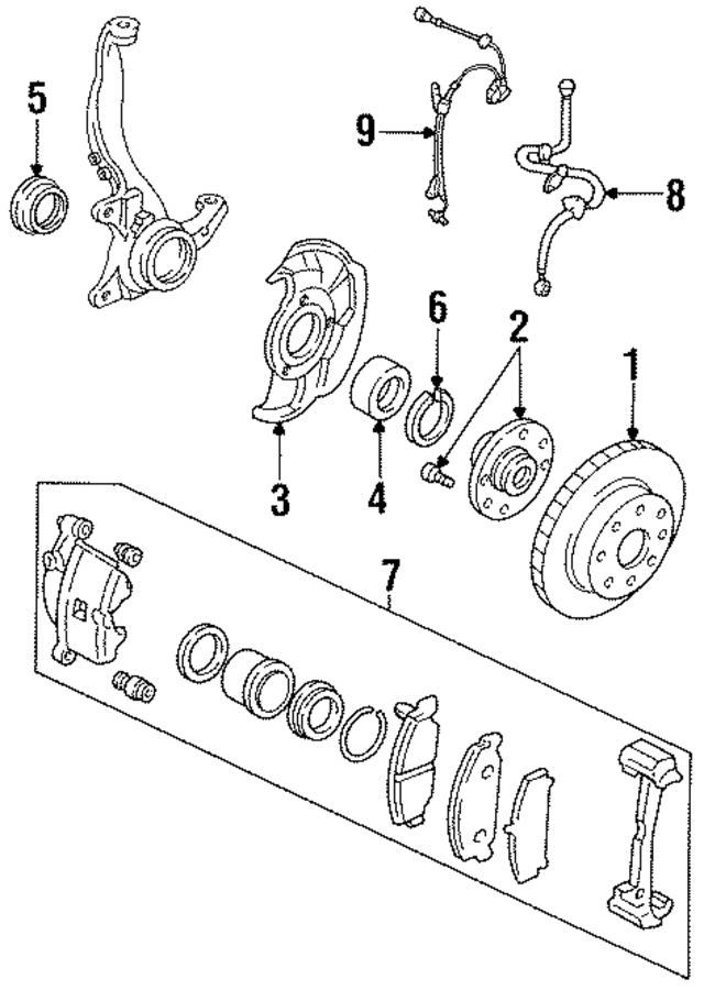 1465SR3N02 - : Brake Hydraulic Hose for Honda Image