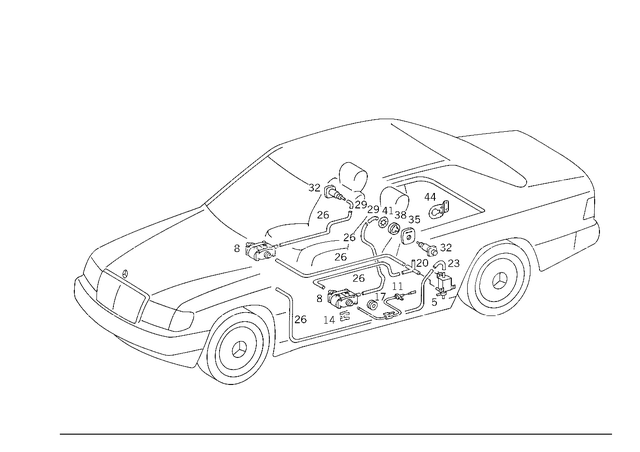 8001178 - Vacuum System: Switchover Valve for Mercedes-Benz Image image