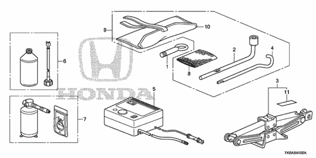 Tool - Jack for 2013 Honda Fit #0