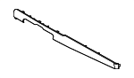 847M6GG200A7C - Body: Upper Molding for Kia Image