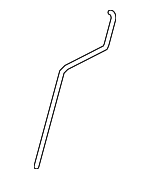 5334537 - HVAC: Control Rod for Saab: 9-5 Image