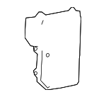 5468103 - : Side Cover for Saab: 9-5 Image