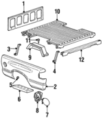 8157107340 - : Shield for Isuzu Image