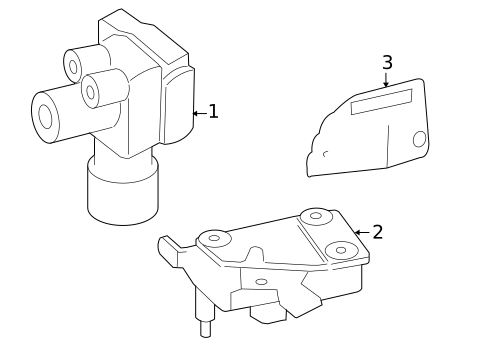 ABS Components for 2008 Mazda Tribute #0