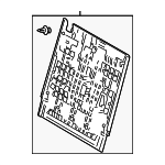 792070E120C0 - Body: Seat Back Panel for Toyota Image