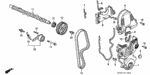 11812PE0300 - Engine: GROMMET, TIMING BELT COVER HOLE for Honda Image