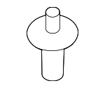 3541113 - Body: Bumper Cover Clip for Volvo Image