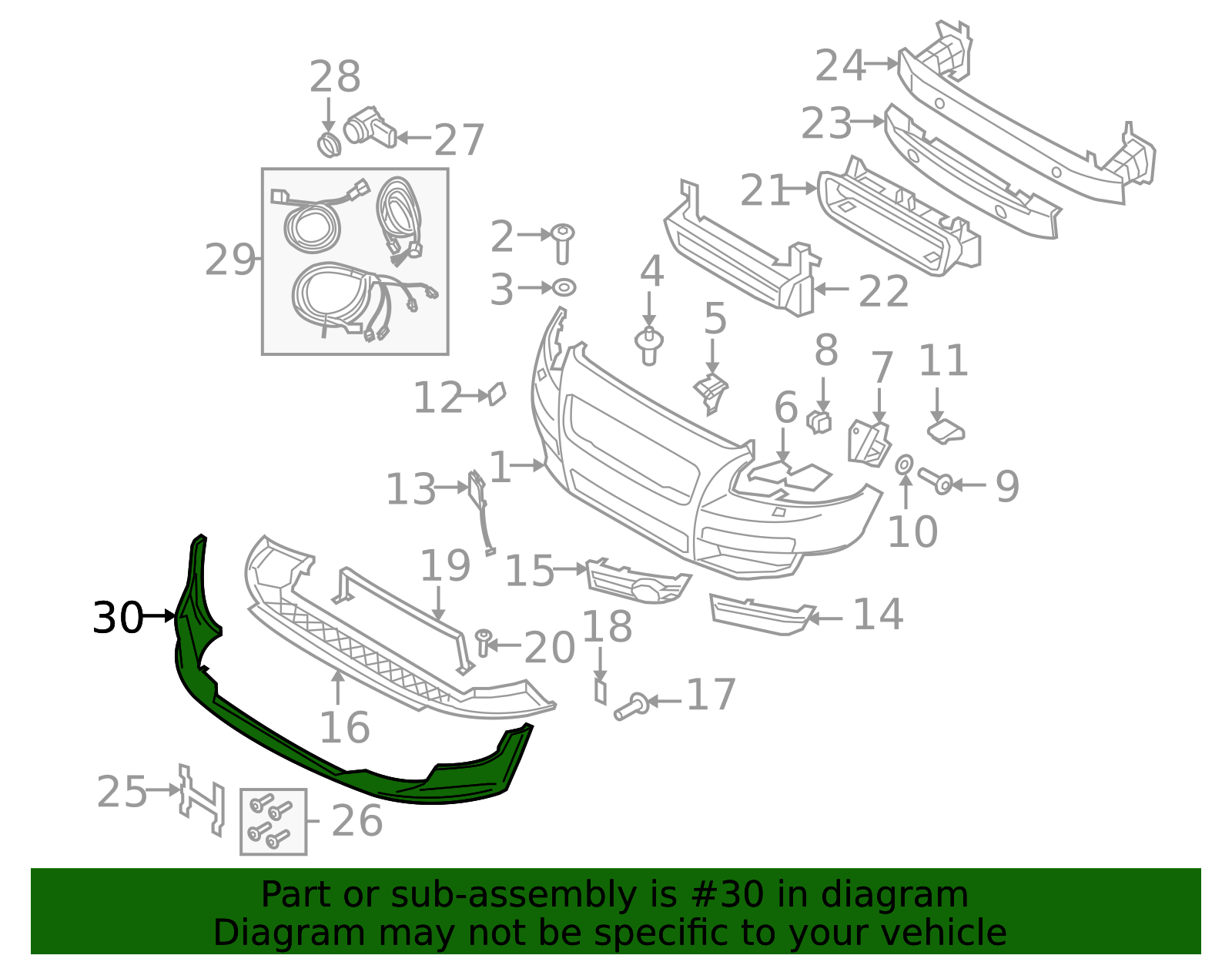 30657192 - Valance Panel | Volvo OEM Parts Direct