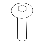 986116 - Body: Bumper Cover Screw for Volvo: 760, C30, C40 Recharge, C70, EC40, EX30, EX90, S40, S60, S60 Cross Country, S80, S90, V50, V60, V60 Cross Country, V70, V90, V90 Cross Country, XC60, XC70, XC90 Image