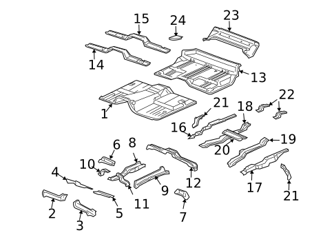 Floor for 2007 Hummer H2 #1