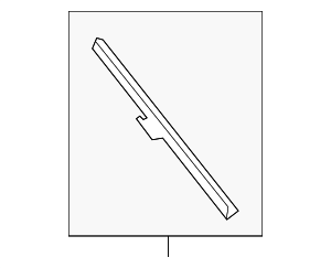 28890JK61A - : Wiper Blade for INFINITI: G37 Image