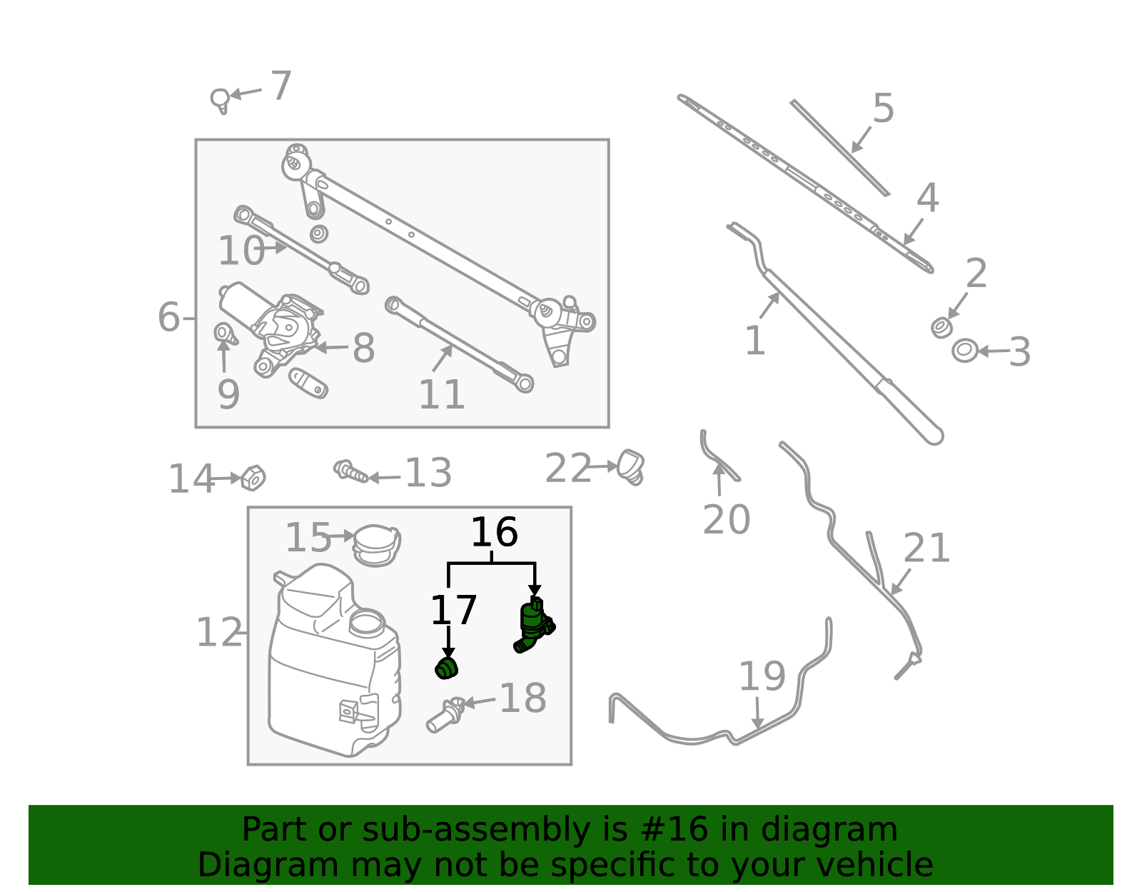 Efficient Twin Outlet Windscreen Washer Pump for Nissan For Qashqai J10 J11 | Australia