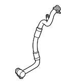 1390900301 - Engine: Oil Return Tube for Mercedes-Benz Image