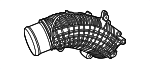 1390907100 - Air &amp; Fuel Delivery: Engine Air Intake Hose for Mercedes-Benz Image