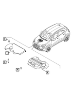 68439153AA - : Engine Cover for Mopar Image